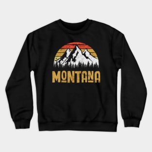 Montana mountain adventure Crewneck Sweatshirt
